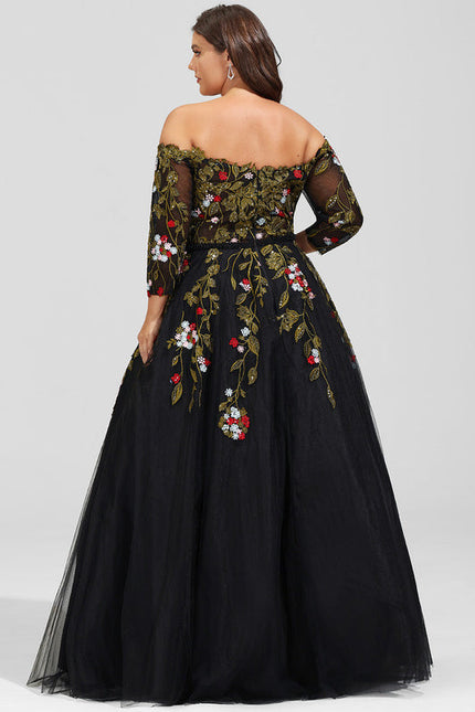 Robe de Soirée Jardin Nocturne Éthéré - gallery 8