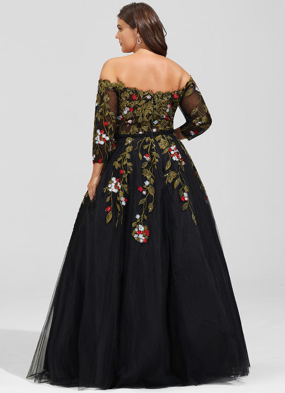 Robe de Soirée Jardin Nocturne Éthéré - gallery 8