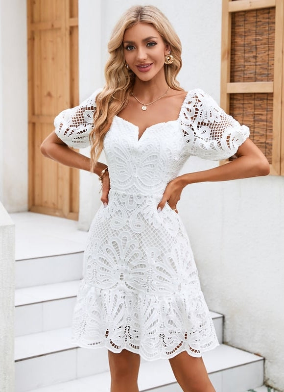 Robe de Soirée Dentelle Envoûtante - gallery 1