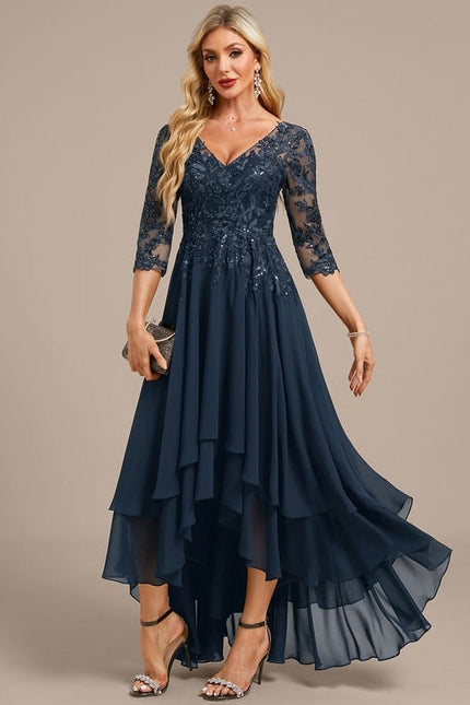 Robe De Soirée Trapèze - gallery 2