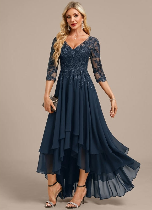 Robe De Soirée Trapèze - gallery 2