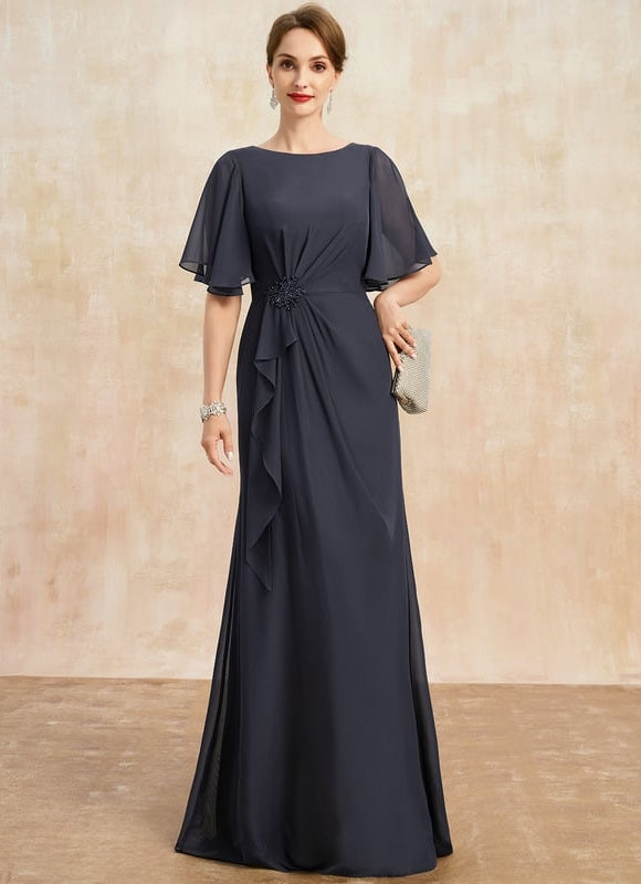 Robe de Soirée Nuit Étoilée Sombre