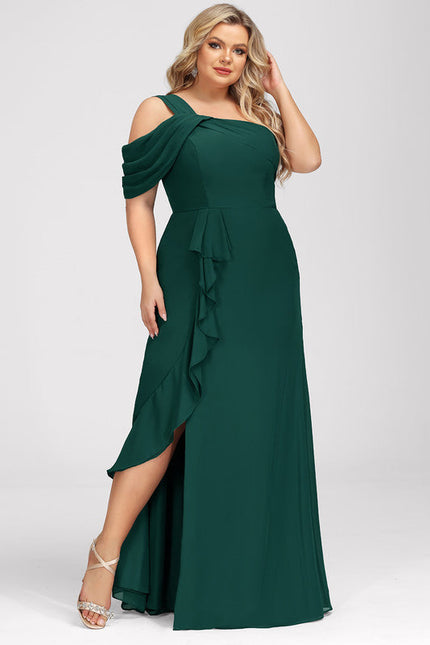 Robe de Soirée Satin Noir Élancé - gallery 9