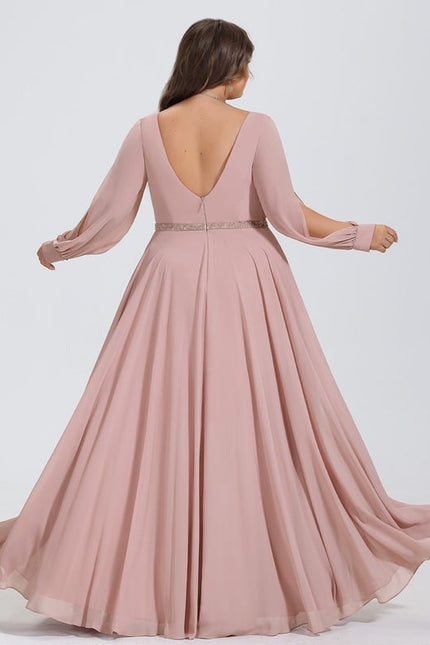 Robe de Soirée Élégance Poudrée - gallery 6