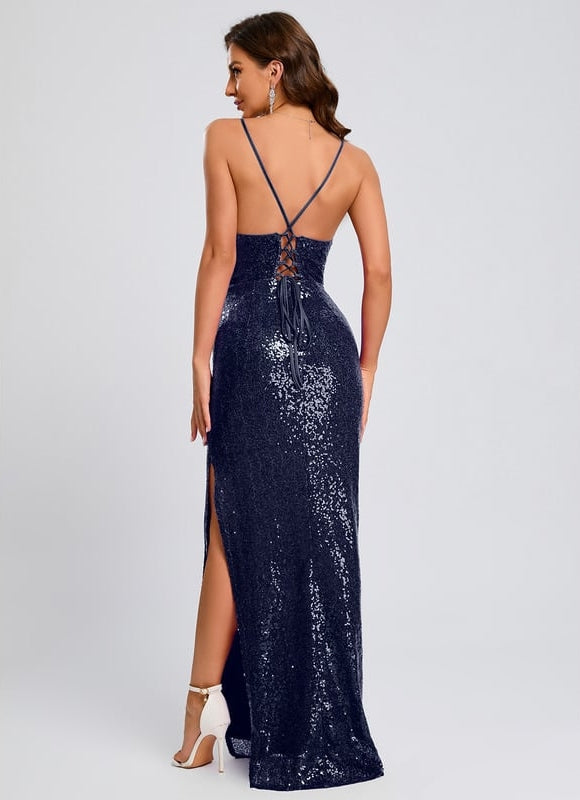 Robe de Soirée Pailletée Sirène