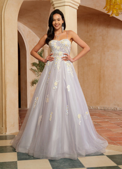 Robe de Soirée Tulle Éthéré