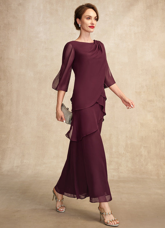 Robe De Soirée Aubergine - gallery 7