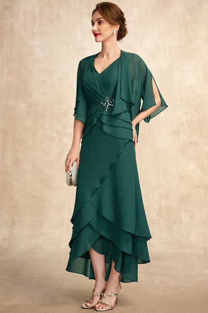 Robe de Soirée Satin Délavé - gallery 6
