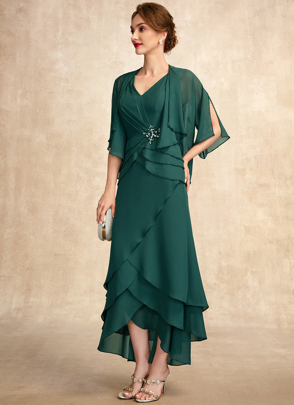 Robe de Soirée Satin Délavé - gallery 6