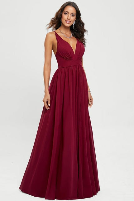 Robe de Soirée Rouge Serein - gallery 1