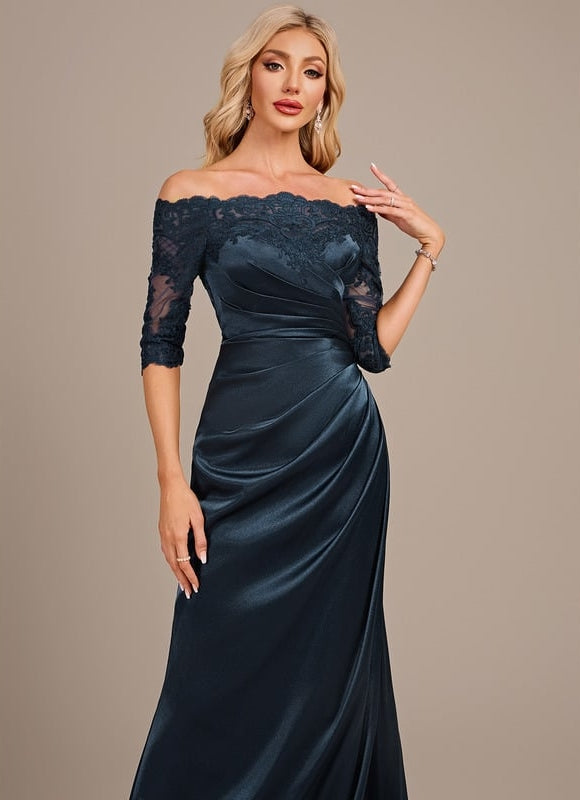 Robe de Soirée Chic Marine - gallery 1