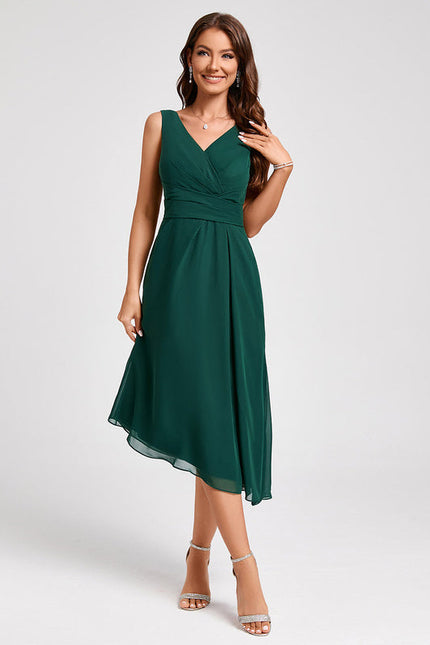 Robe de Soirée Rouge Flottant - gallery 4