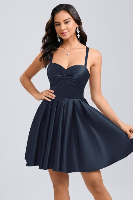 Robe de Soirée Satinée Éclat