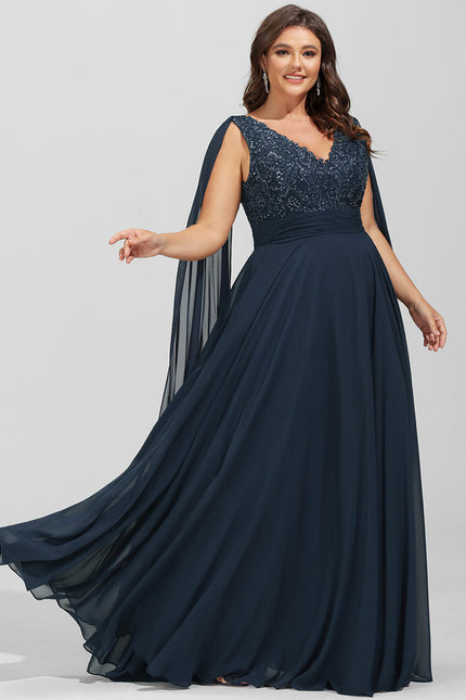 Robe de Soirée Élégance Marine - gallery 9