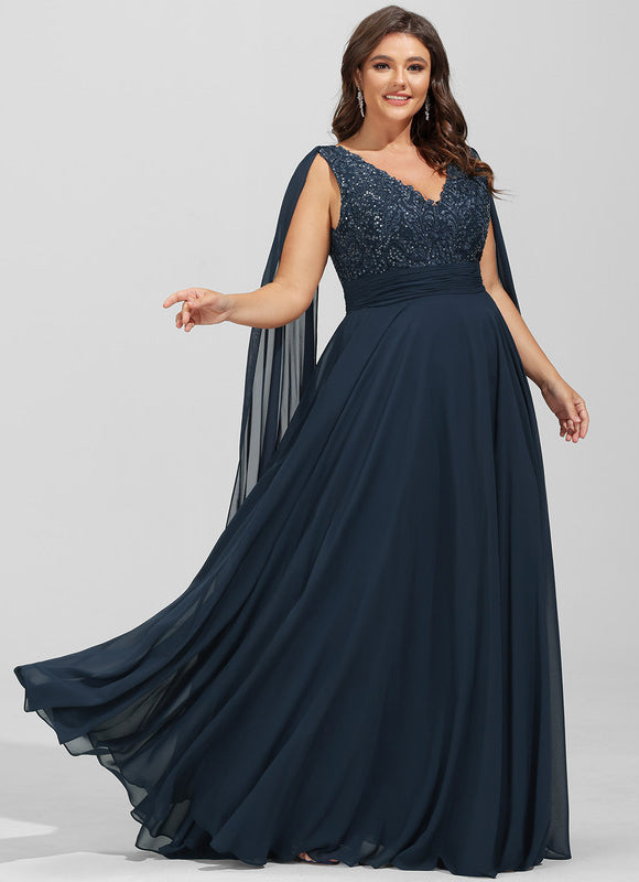 Robe de Soirée Élégance Marine - gallery 9