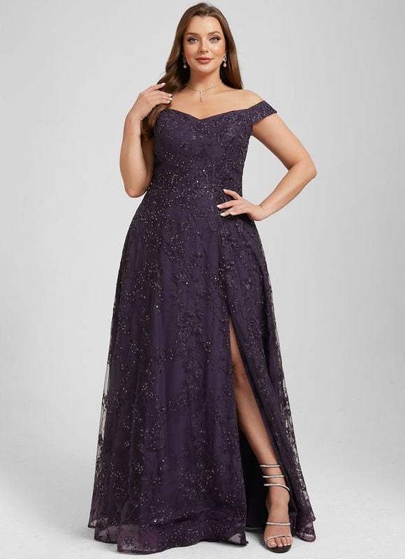 Robe de Soirée Satin Nuit Mystique - gallery 8