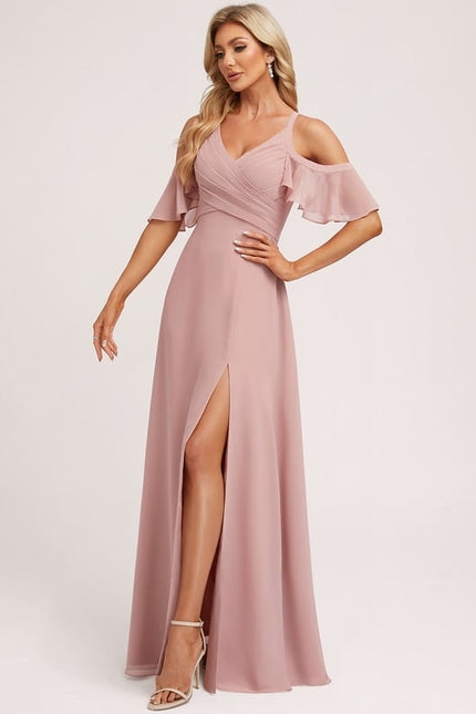 Robe de Soirée Légère Ciel - gallery 4