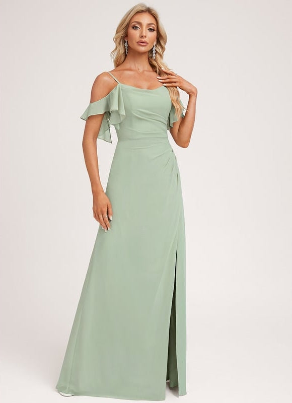 Robe de Soirée Légère Ciel - gallery 4