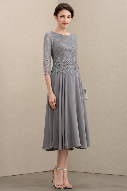 Robe de Soirée Lilas Enchanté - gallery 3