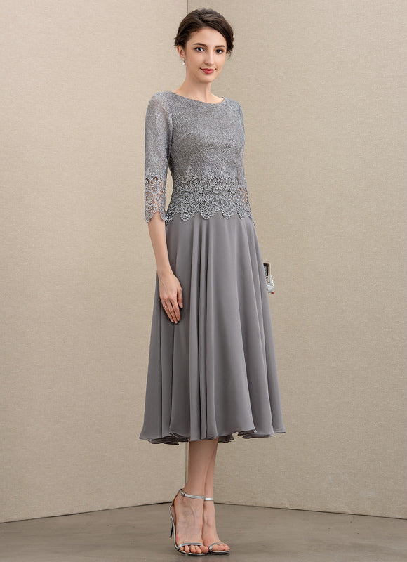 Robe de Soirée Lilas Enchanté - gallery 3
