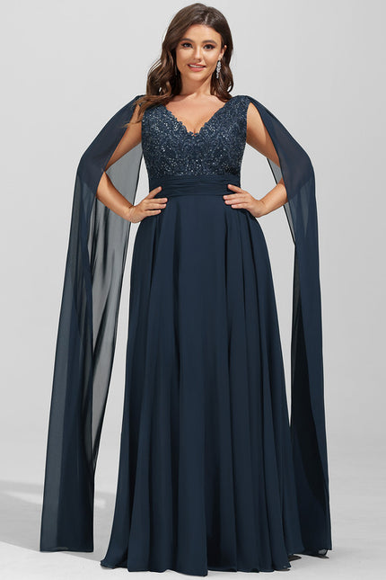 Robe de Soirée Élégance Marine - gallery 7