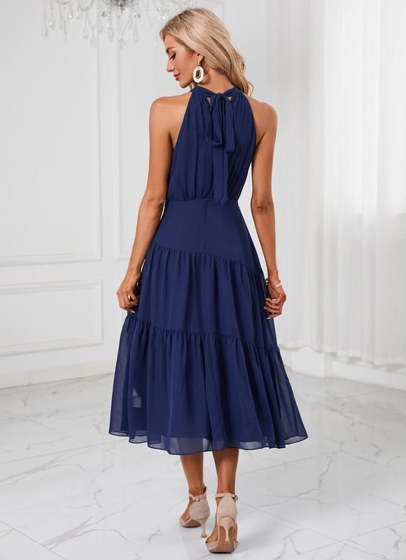 Robe de Soirée Nuit Marine Chic - gallery 2