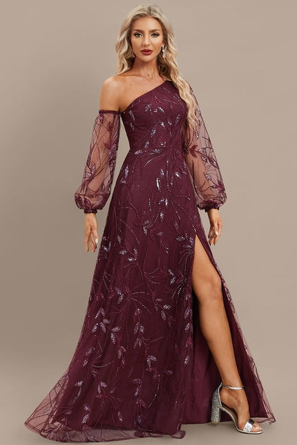 Robe de Soirée Étoile Pourpre - gallery 4
