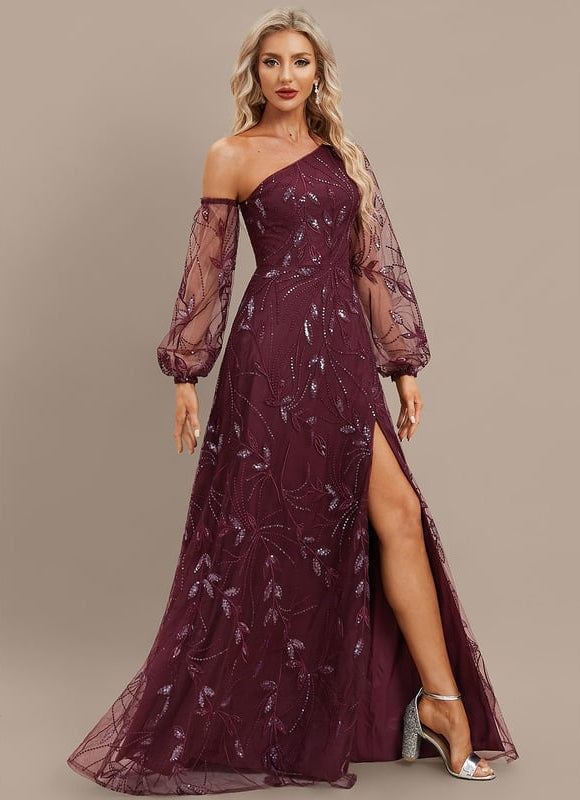 Robe de Soirée Étoile Pourpre - gallery 4