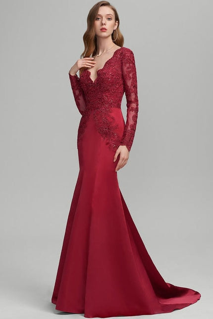 Robe de Soirée Rouge Envoûtement - gallery 2