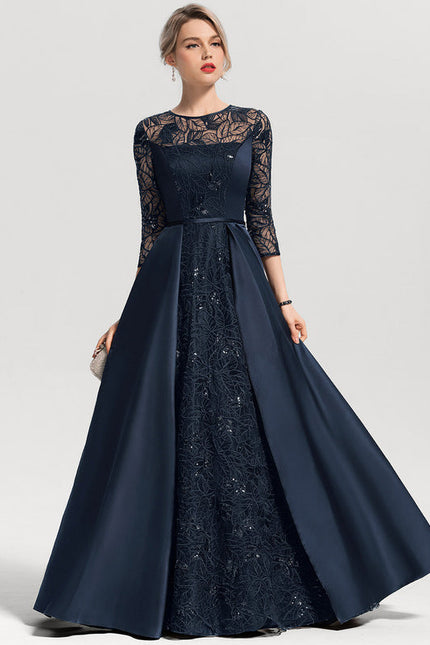 Robe de Soirée Satin Éclipse