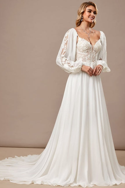 Robe de Soirée Aérienne Élégante - gallery 1