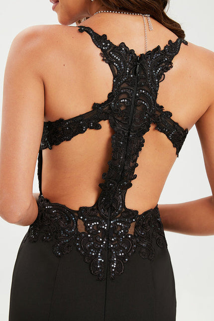 Robe de Soirée Élégance Noire - gallery 4