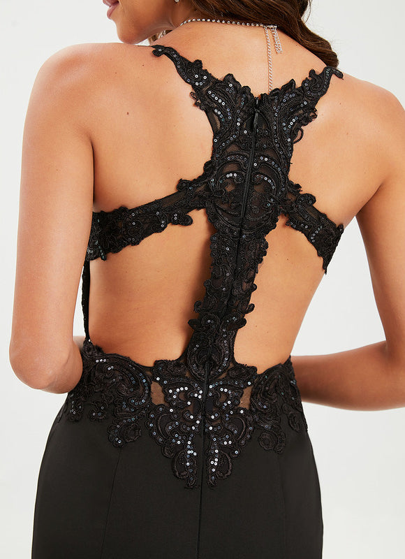 Robe de Soirée Élégance Noire - gallery 4