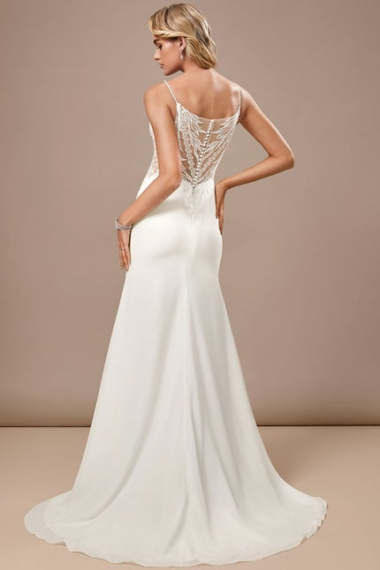Robe de Soirée Élégante Ivoire - gallery 7