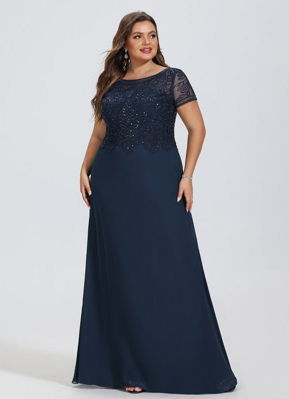 Robe de Soirée Illusion Étoilée - gallery 5