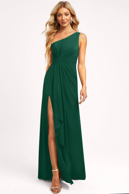 Robe de Soirée Sillage Émeraude