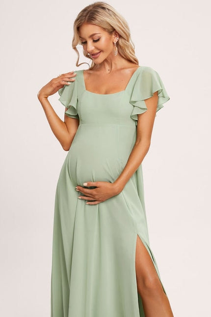 Robe de Soirée Maternité Fluide - gallery 5