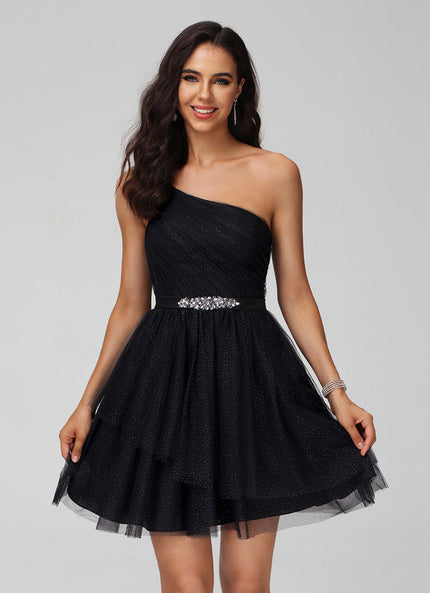 Robe de Soirée Noir Songe