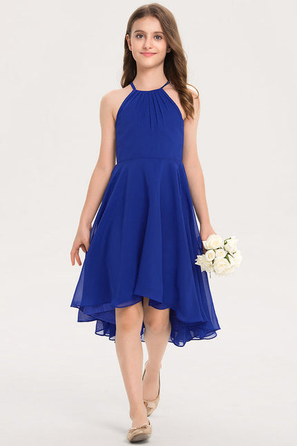 Robe de Soirée Bleu Élancé