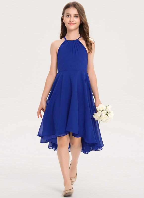 Robe de Soirée Bleu Élancé