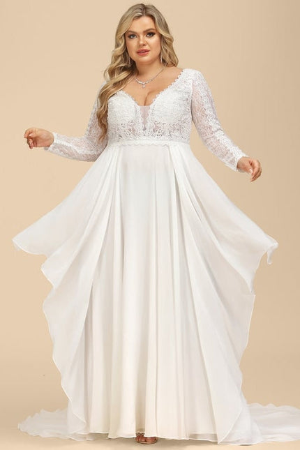 Robe de Soirée Nuage De Dentelle - gallery 7