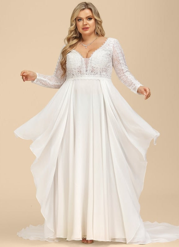 Robe de Soirée Nuage De Dentelle - gallery 7