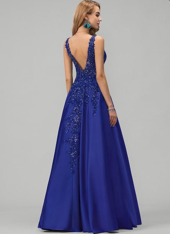 Robe de Soirée Saphir Enchanté - gallery 3