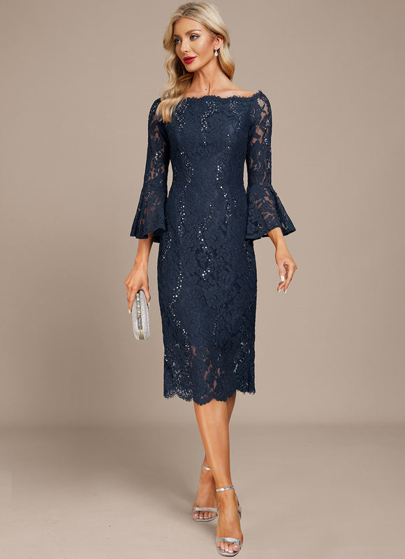 Robe de Soirée Chic Écarlate - gallery 2