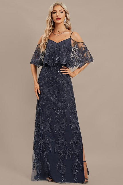 Robe de Soirée Luxe Ébène Couture - gallery 1