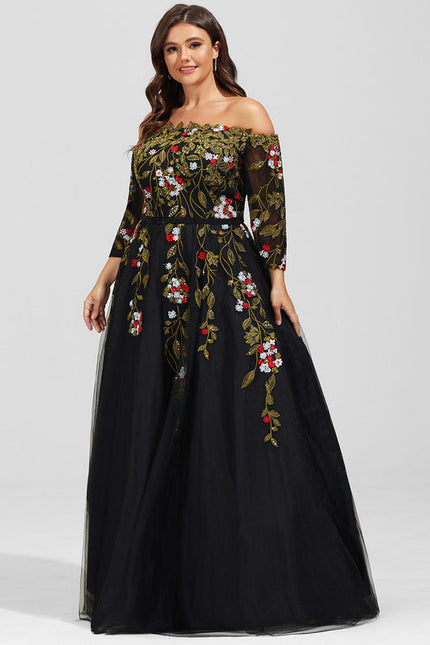 Robe de Soirée Jardin Nocturne Éthéré - gallery 9