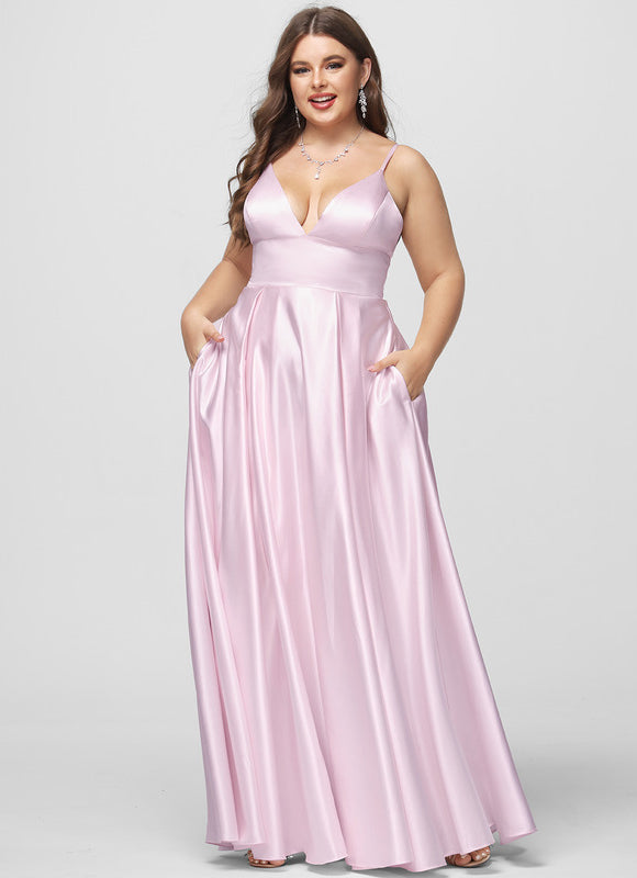 Robe de Soirée Satin Éclairée - gallery 4