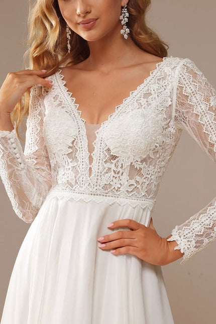 Robe de Soirée Nuage De Dentelle - gallery 5