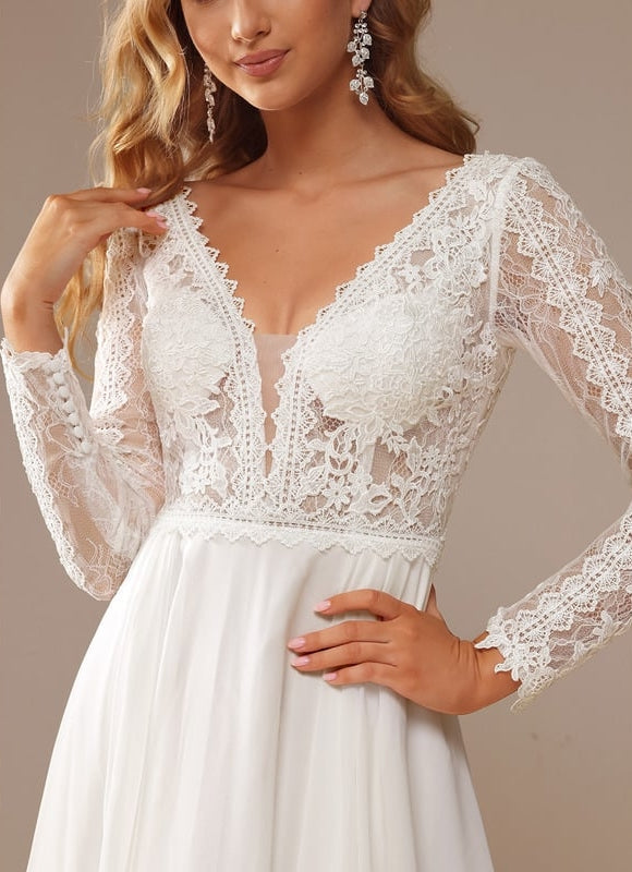 Robe de Soirée Nuage De Dentelle - gallery 5