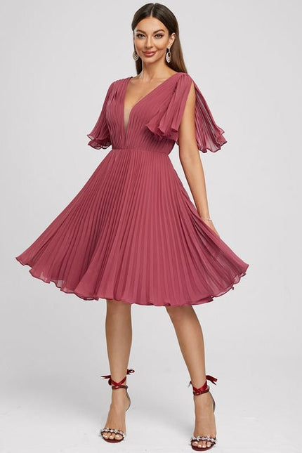 Robe de Soirée Vague Élégante